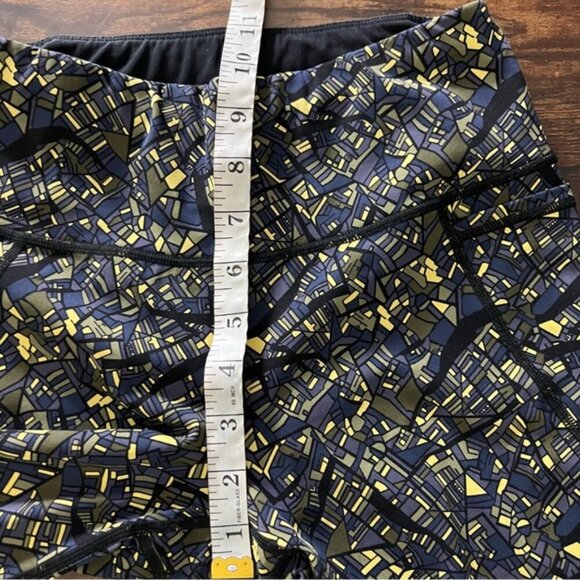 SWEATY BETTY Leggings/Pants size XS Power Full Length Map Print Women’s Workout - Picture 10 of 12